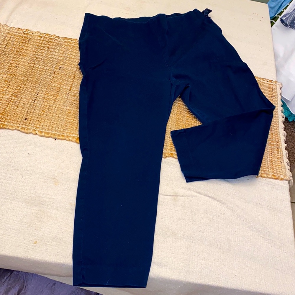 Old Navy Petite Size 18 Navy Capri Dress Pants